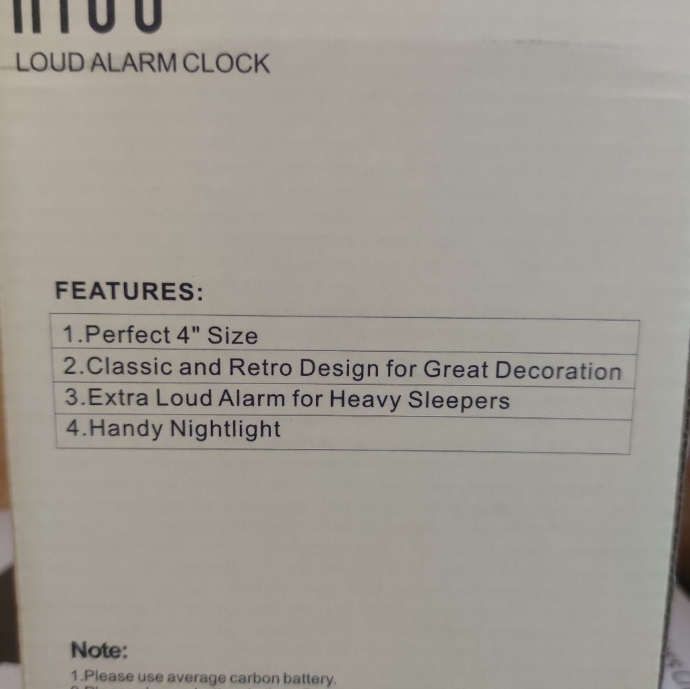 Hito Alarm Clock - Picture 3 of 5
